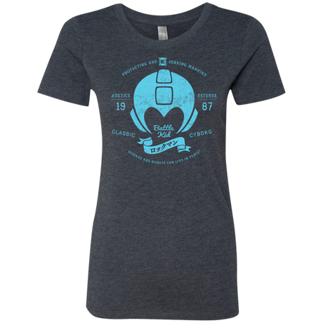 T-Shirts Vintage Navy / S Classic Cyborg 600 Women's Triblend T-Shirt