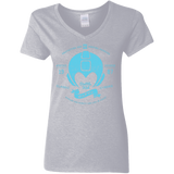 T-Shirts Sport Grey / S Classic Cyborg 600 Women's V-Neck T-Shirt