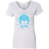 T-Shirts White / S Classic Cyborg 600 Women's V-Neck T-Shirt