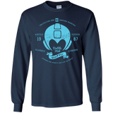 T-Shirts Navy / YS Classic Cyborg 600 Youth Long Sleeve T-Shirt