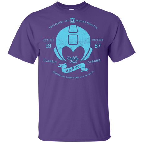 T-Shirts Purple / YXS Classic Cyborg 600 Youth T-Shirt