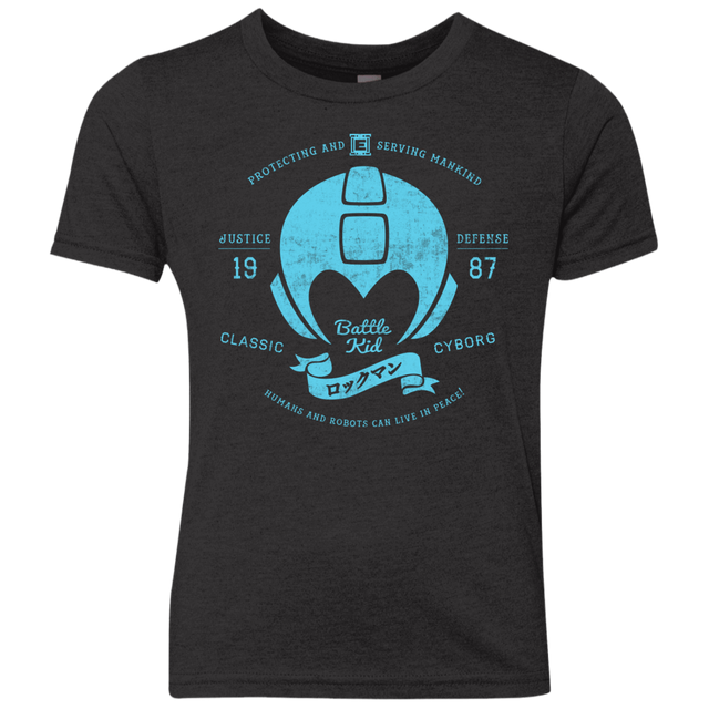 T-Shirts Vintage Black / YXS Classic Cyborg 600 Youth Triblend T-Shirt