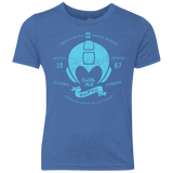 T-Shirts Vintage Royal / YXS Classic Cyborg 600 Youth Triblend T-Shirt