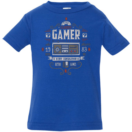 T-Shirts Royal / 6 Months Classic Gamer Infant Premium T-Shirt