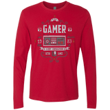 T-Shirts Red / Small Classic Gamer Men's Premium Long Sleeve