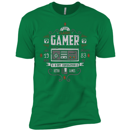 T-Shirts Kelly Green / X-Small Classic Gamer Men's Premium T-Shirt