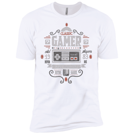 T-Shirts White / X-Small Classic Gamer Men's Premium T-Shirt