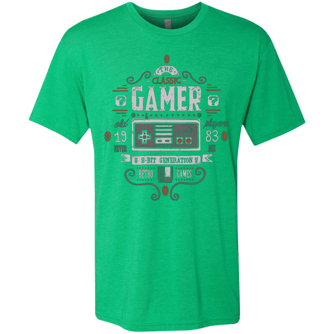 T-Shirts Envy / Small Classic Gamer Men's Triblend T-Shirt