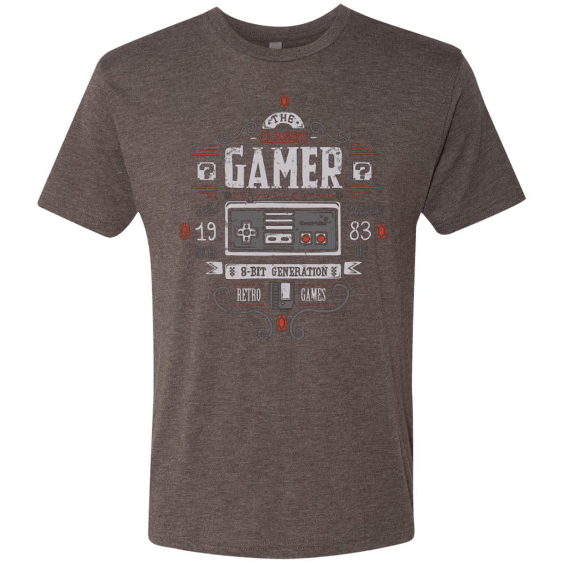 T-Shirts Macchiato / Small Classic Gamer Men's Triblend T-Shirt