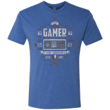 T-Shirts Vintage Royal / Small Classic Gamer Men's Triblend T-Shirt