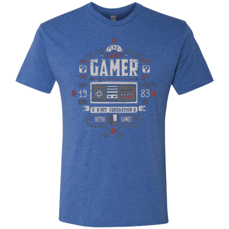 T-Shirts Vintage Royal / Small Classic Gamer Men's Triblend T-Shirt