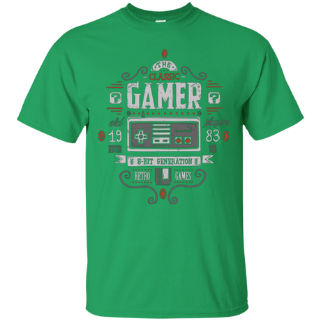 T-Shirts Irish Green / Small Classic Gamer T-Shirt