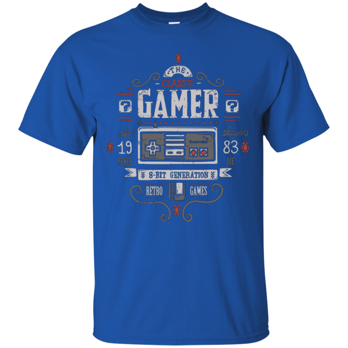 T-Shirts Royal / Small Classic Gamer T-Shirt