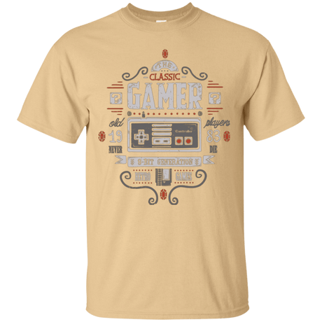 T-Shirts Vegas Gold / Small Classic Gamer T-Shirt