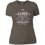 T-Shirts Warm Grey / X-Small Classic Gamer Women's Premium T-Shirt