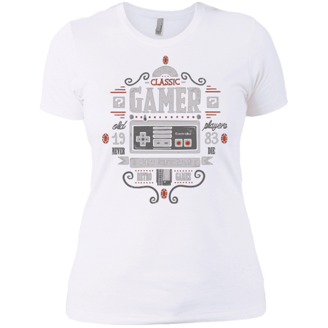 T-Shirts White / X-Small Classic Gamer Women's Premium T-Shirt
