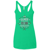 T-Shirts Envy / X-Small Classic Gamer Women's Triblend Racerback Tank