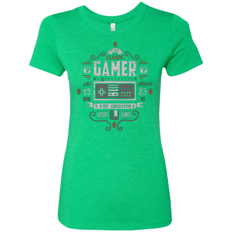 T-Shirts Envy / Small Classic Gamer Women's Triblend T-Shirt