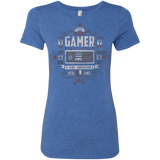 T-Shirts Vintage Royal / Small Classic Gamer Women's Triblend T-Shirt