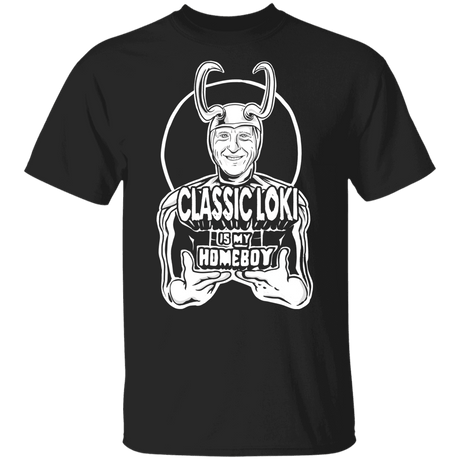 T-Shirts Black / YXS Classic Loki is my Homeboy Youth T-Shirt