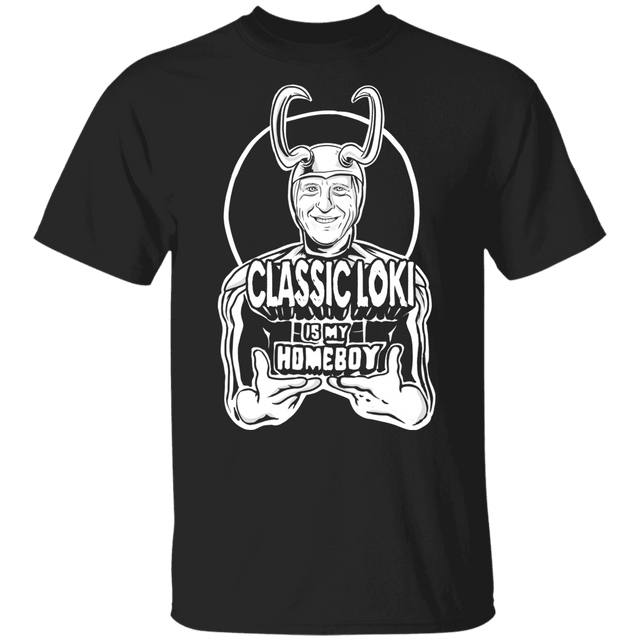 T-Shirts Black / YXS Classic Loki is my Homeboy Youth T-Shirt