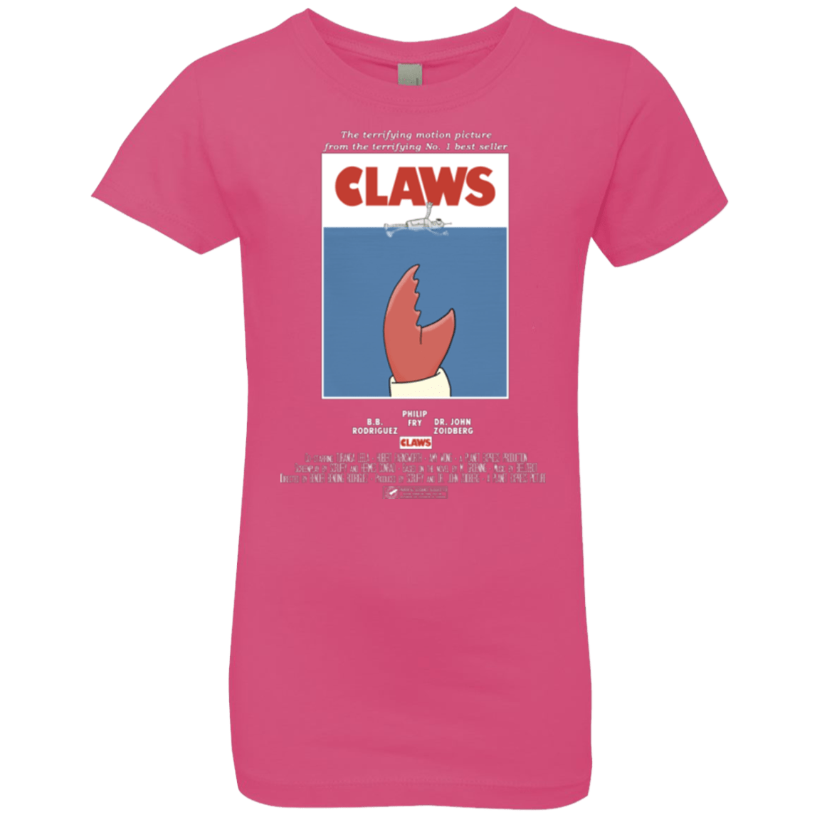 T-Shirts Hot Pink / YXS Claws Movie Poster Girls Premium T-Shirt