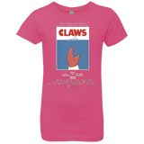 T-Shirts Hot Pink / YXS Claws Movie Poster Girls Premium T-Shirt