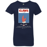 T-Shirts Midnight Navy / YXS Claws Movie Poster Girls Premium T-Shirt