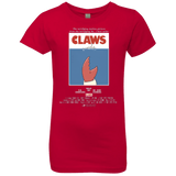 T-Shirts Red / YXS Claws Movie Poster Girls Premium T-Shirt