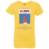 T-Shirts Vibrant Yellow / YXS Claws Movie Poster Girls Premium T-Shirt