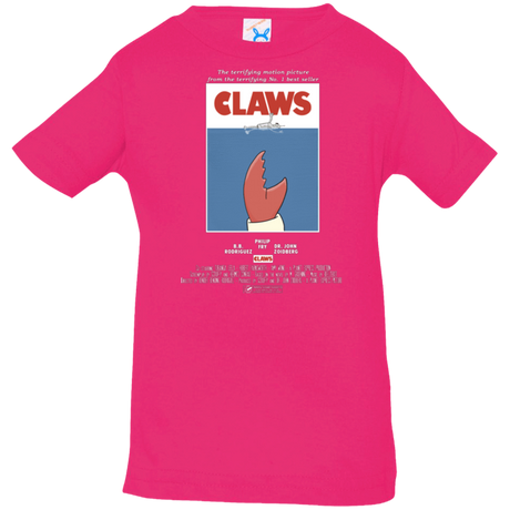 T-Shirts Hot Pink / 6 Months Claws Movie Poster Infant Premium T-Shirt