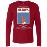 T-Shirts Cardinal / Small Claws Movie Poster Men's Premium Long Sleeve