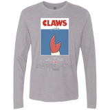 T-Shirts Heather Grey / Small Claws Movie Poster Men's Premium Long Sleeve