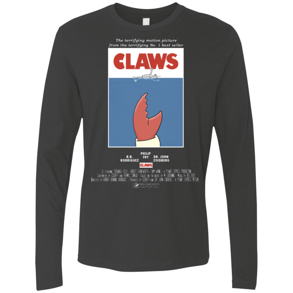T-Shirts Heavy Metal / Small Claws Movie Poster Men's Premium Long Sleeve