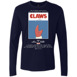 T-Shirts Midnight Navy / Small Claws Movie Poster Men's Premium Long Sleeve
