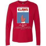 T-Shirts Red / Small Claws Movie Poster Men's Premium Long Sleeve