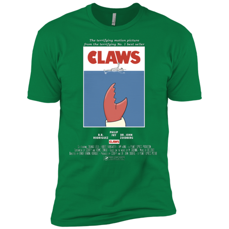 T-Shirts Kelly Green / X-Small Claws Movie Poster Men's Premium T-Shirt