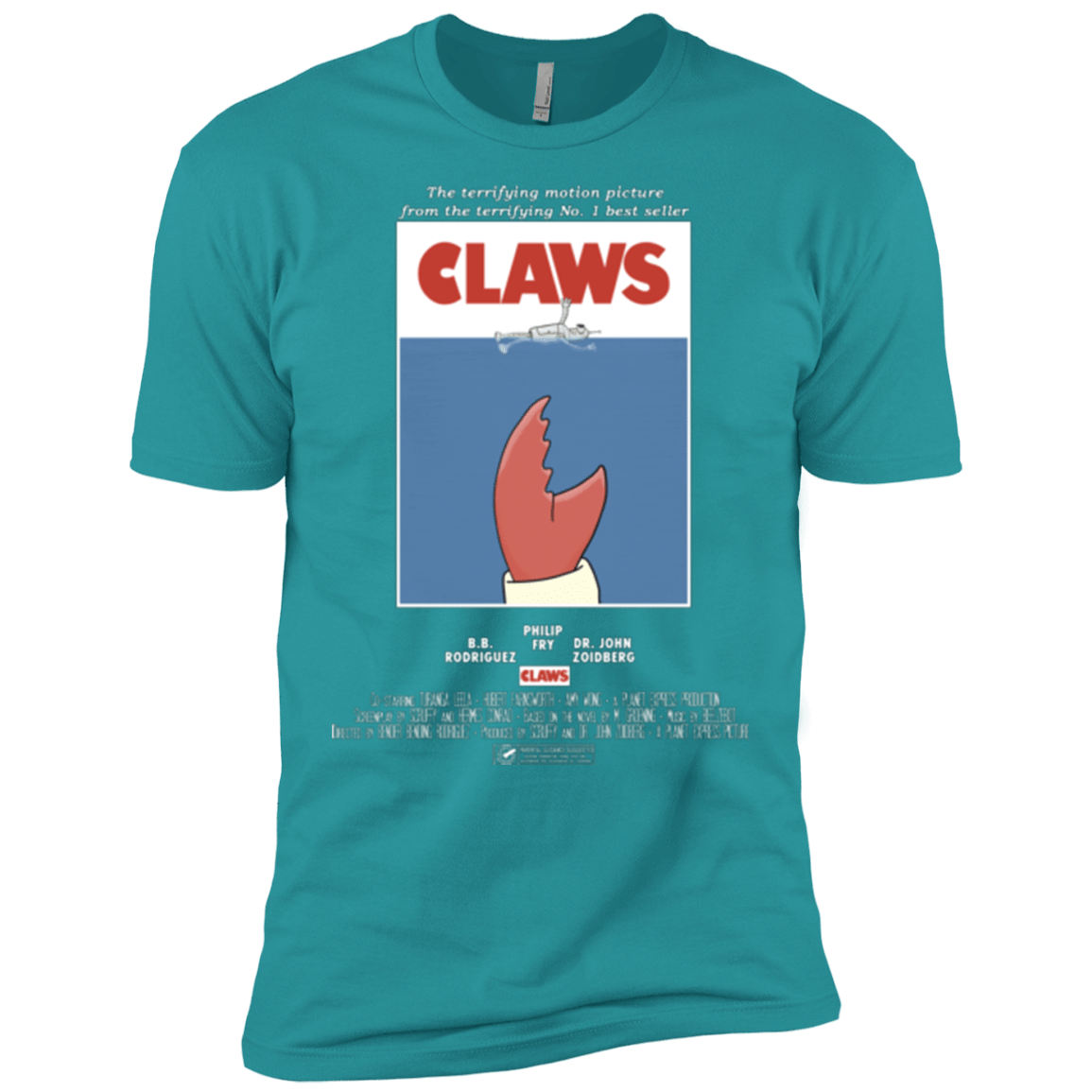 T-Shirts Tahiti Blue / X-Small Claws Movie Poster Men's Premium T-Shirt