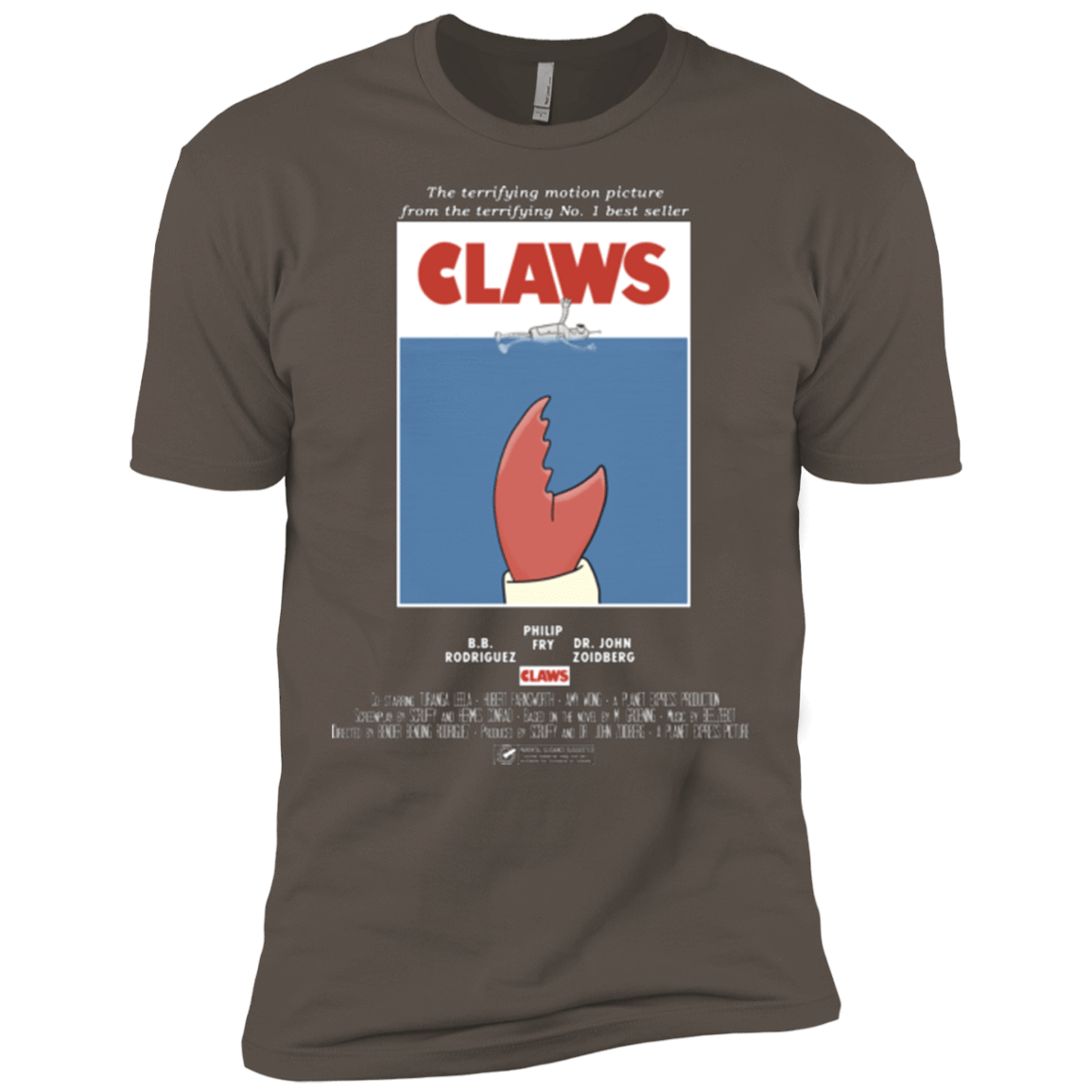 T-Shirts Warm Grey / X-Small Claws Movie Poster Men's Premium T-Shirt