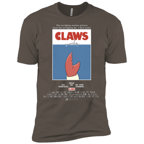 T-Shirts Warm Grey / X-Small Claws Movie Poster Men's Premium T-Shirt