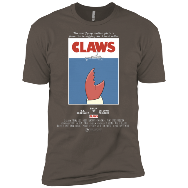 T-Shirts Warm Grey / X-Small Claws Movie Poster Men's Premium T-Shirt