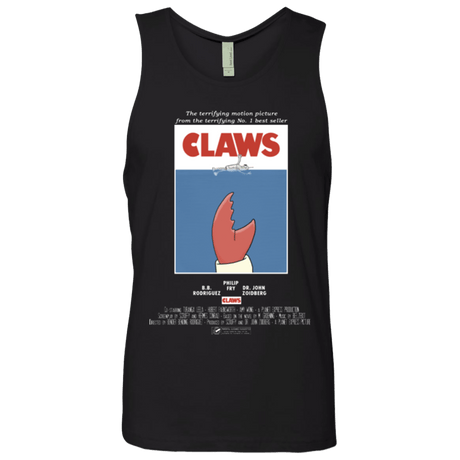 T-Shirts Black / Small Claws Movie Poster Men's Premium Tank Top