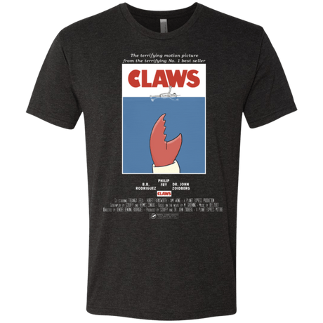 T-Shirts Vintage Black / Small Claws Movie Poster Men's Triblend T-Shirt