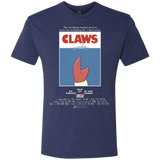 T-Shirts Vintage Navy / Small Claws Movie Poster Men's Triblend T-Shirt