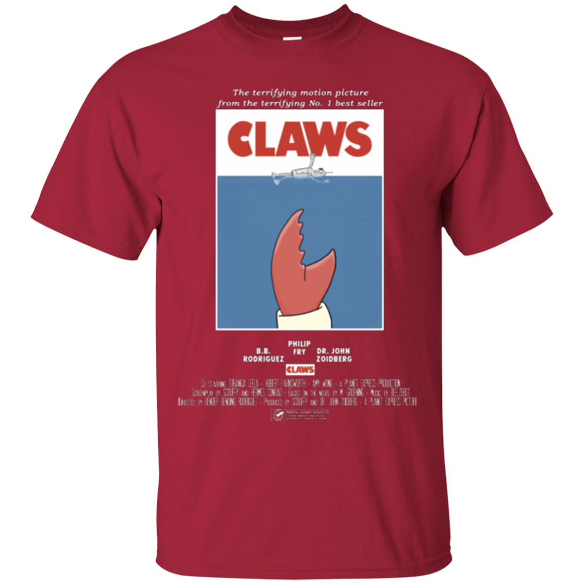T-Shirts Cardinal / Small Claws Movie Poster T-Shirt