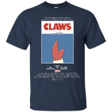 T-Shirts Navy / Small Claws Movie Poster T-Shirt