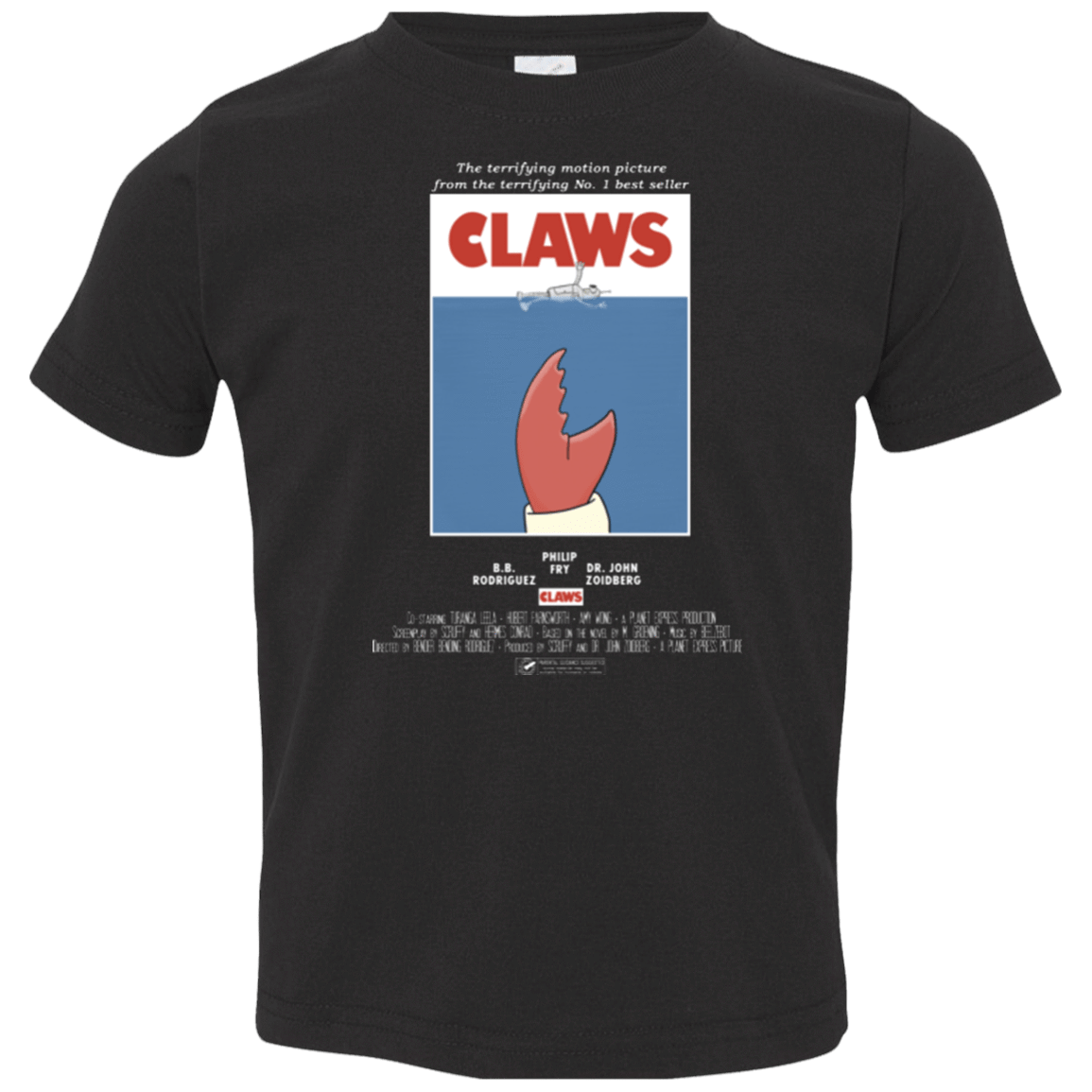 T-Shirts Black / 2T Claws Movie Poster Toddler Premium T-Shirt