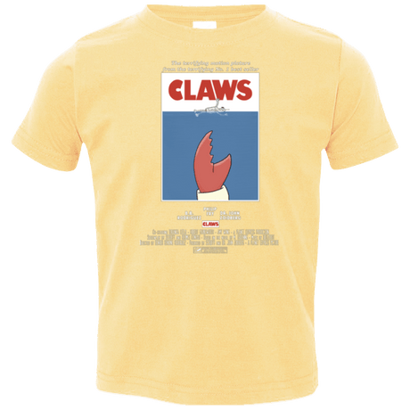 T-Shirts Butter / 2T Claws Movie Poster Toddler Premium T-Shirt