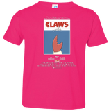 T-Shirts Hot Pink / 2T Claws Movie Poster Toddler Premium T-Shirt