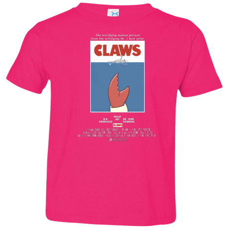 T-Shirts Hot Pink / 2T Claws Movie Poster Toddler Premium T-Shirt